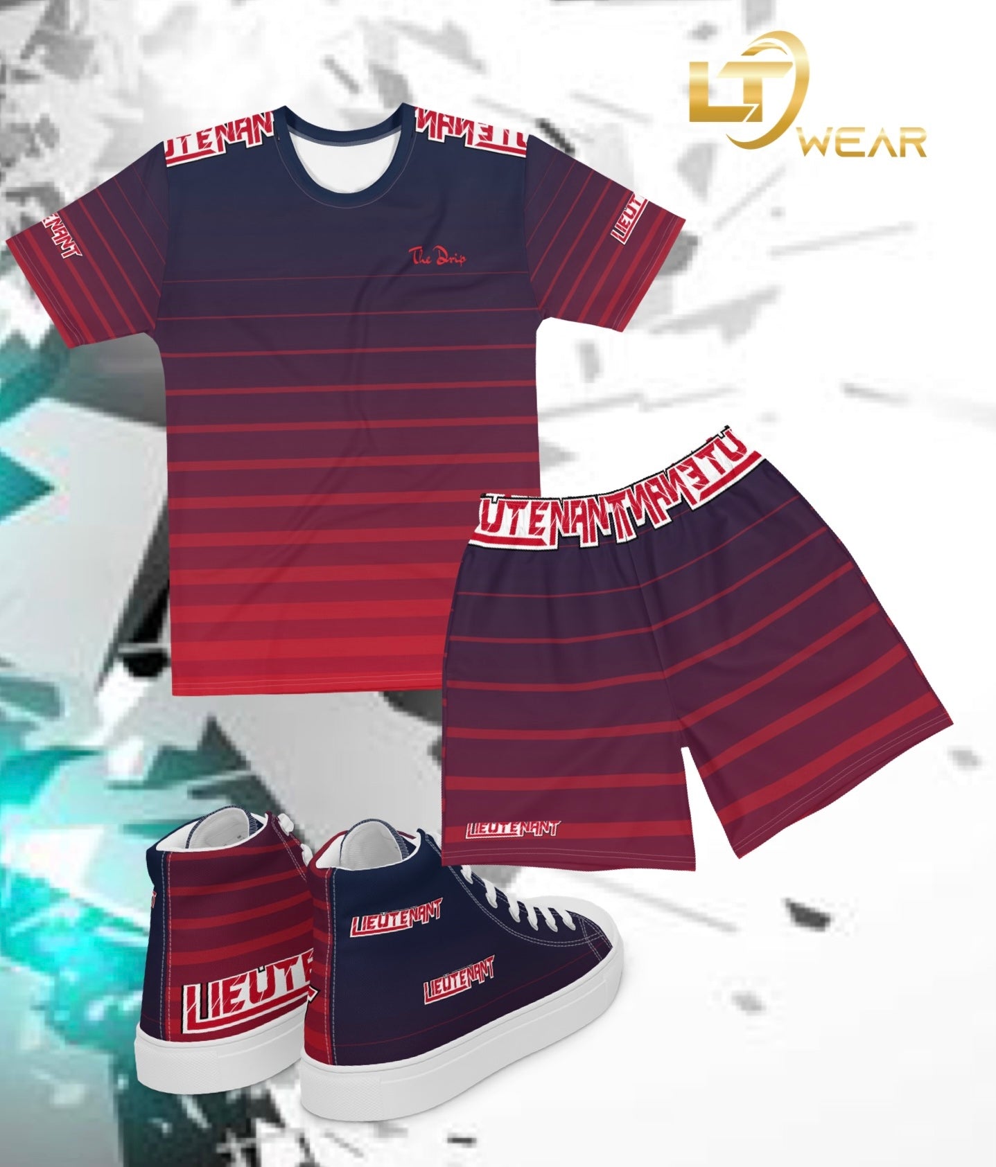 Lt. Drip Shorts Set Bundle FG