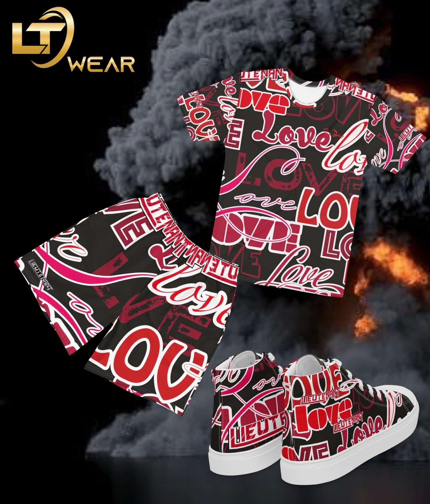 Lt. Drip Shorts Set Bundle 467