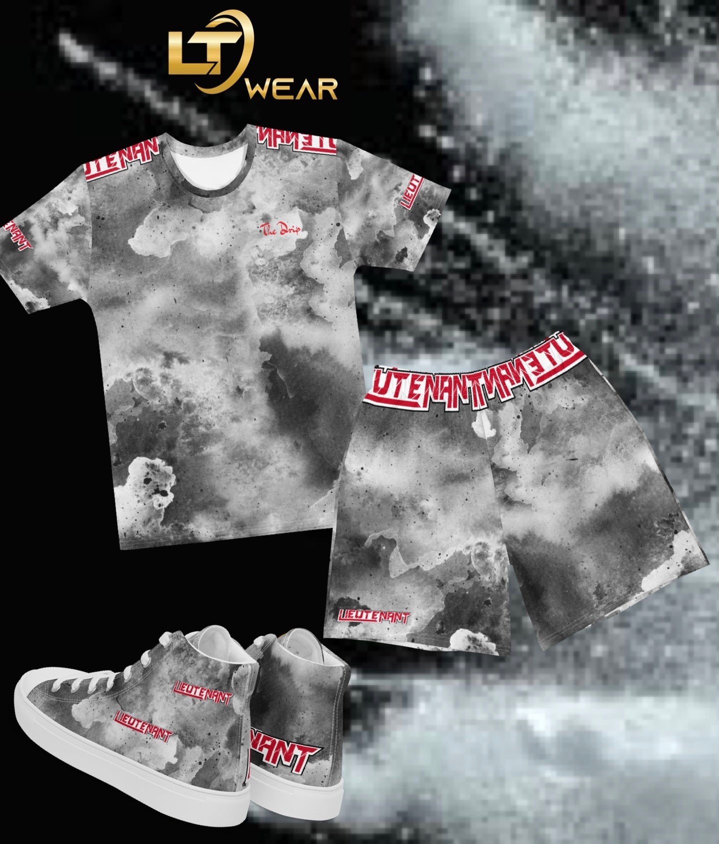 Lt. Drip Shorts Set Bundle GR