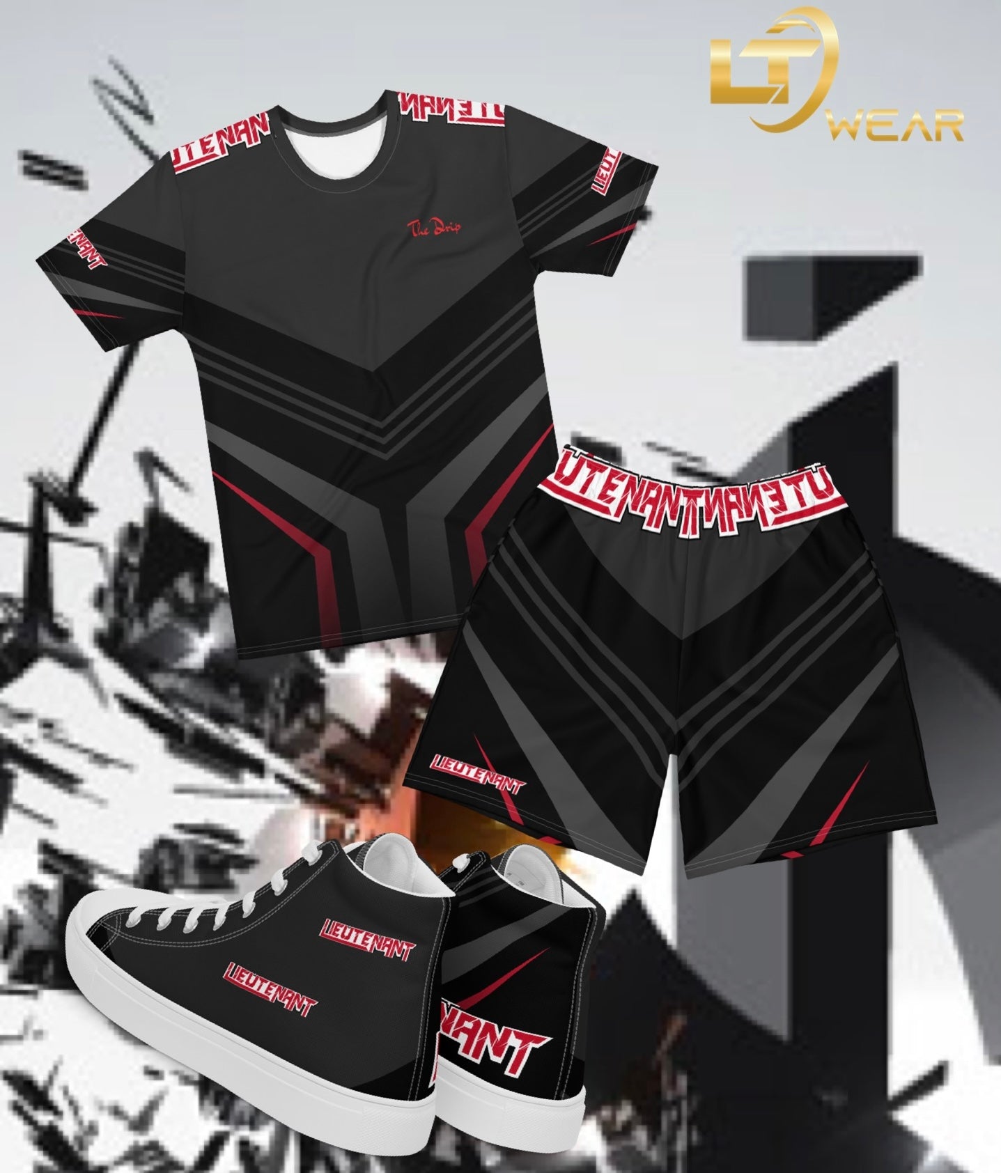 Lt. Drip Shorts Set Bundle BR