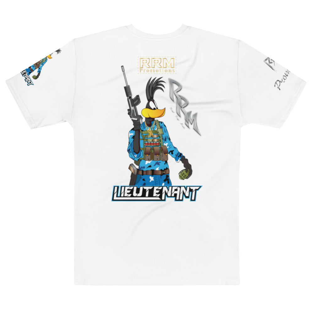 Blue Lt. T-shirt white