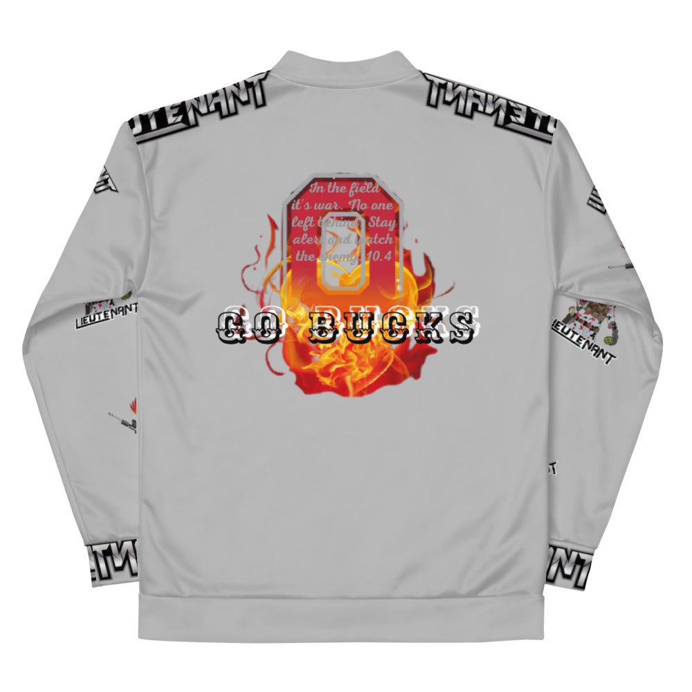 Lt. Buckeyes Bomber Jacket Grey