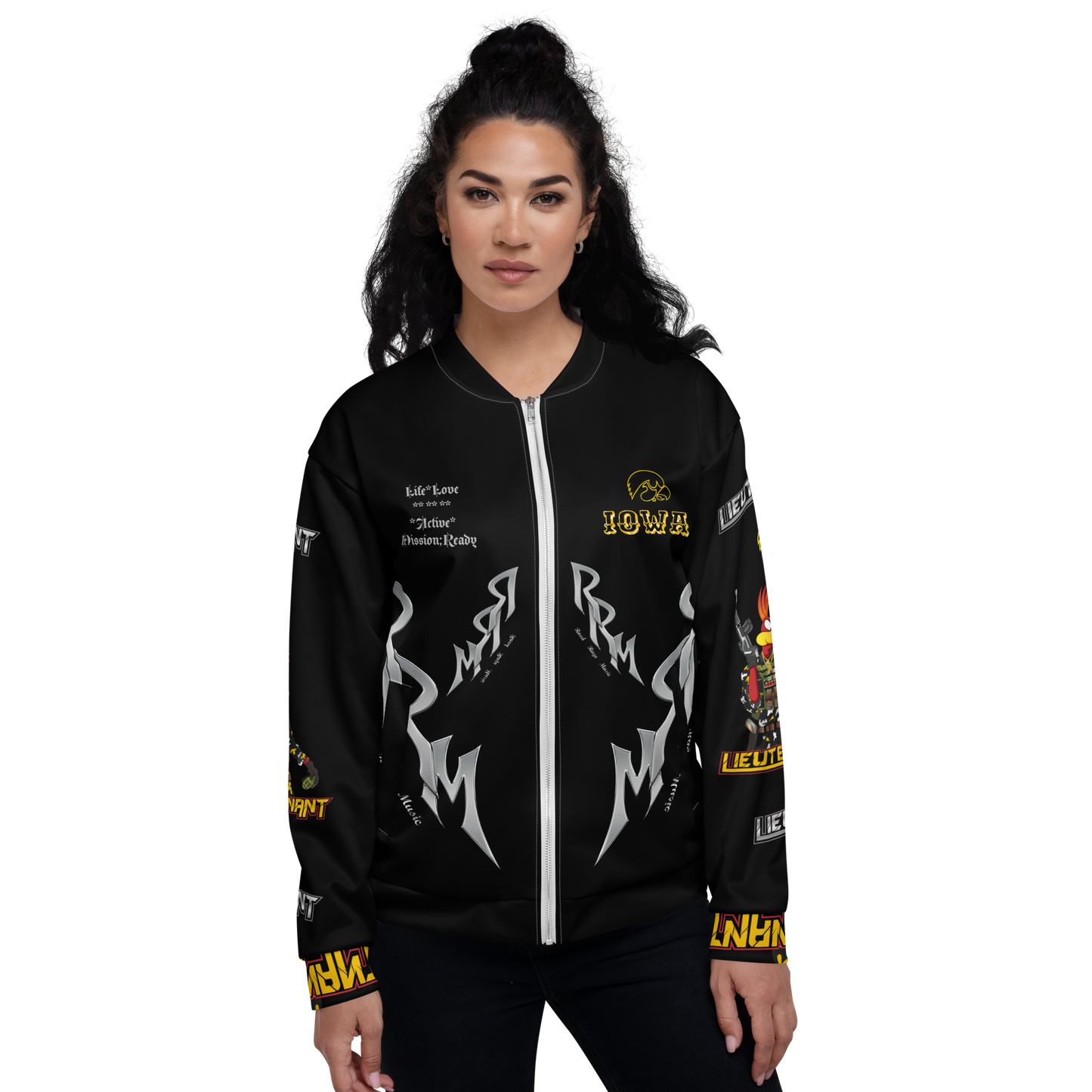 Lt. Bomber Jacket -Iowa117