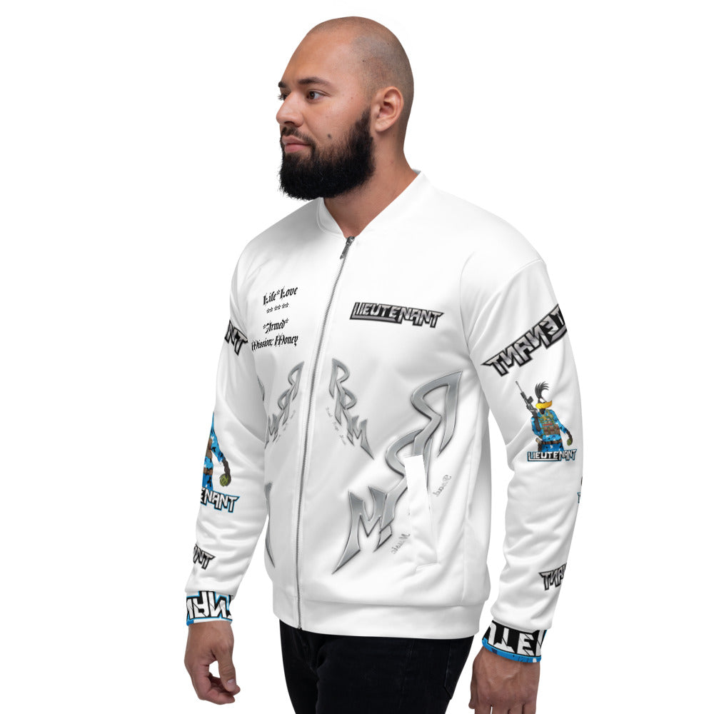 Lt. Bomber Jacket white/Blue