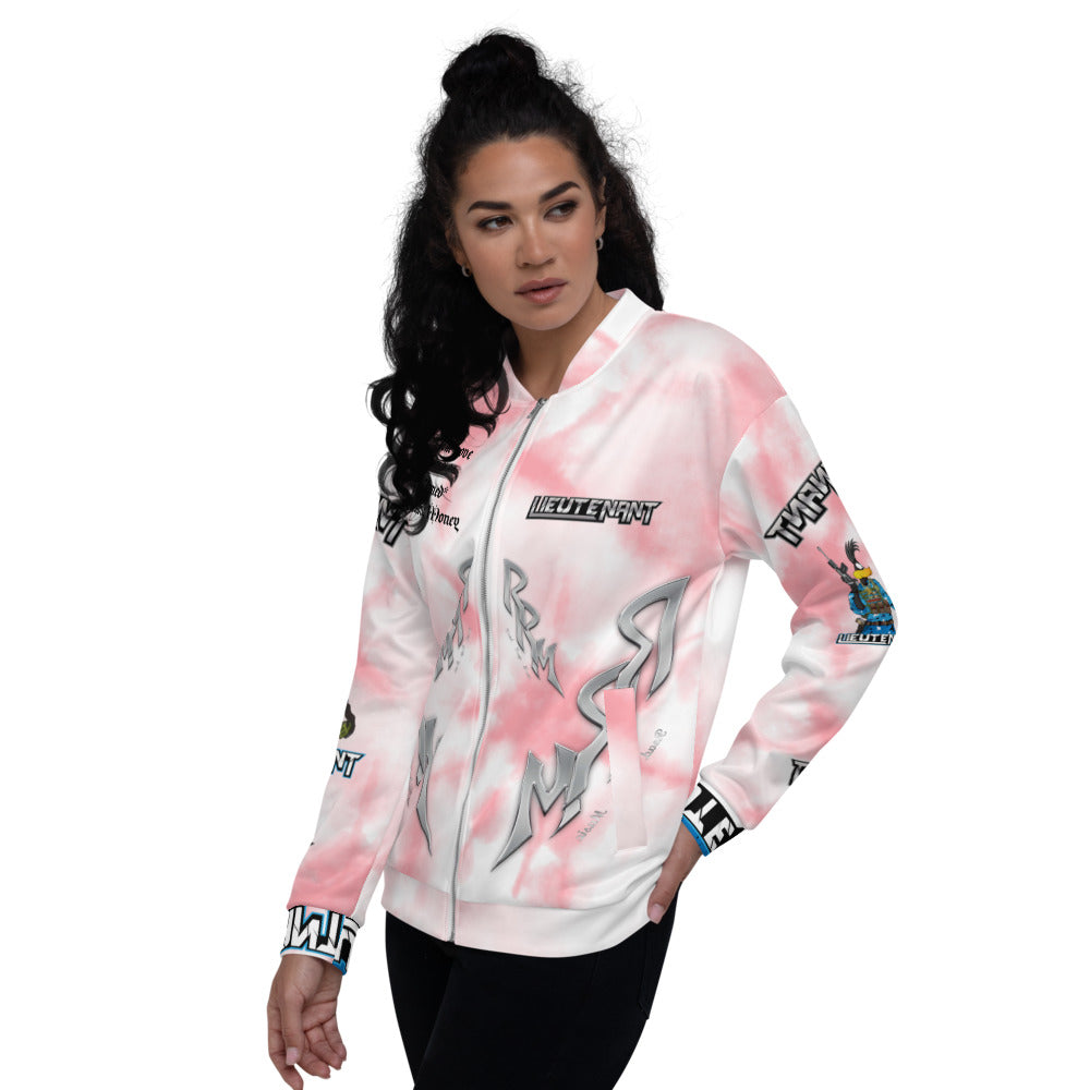 Lt. Bomber Jacket Pink dye/Blue