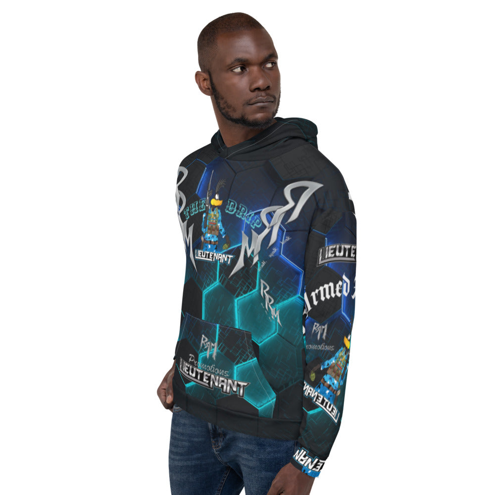 Lt. Hoodie Blue-ray-Blk (Exclusive)