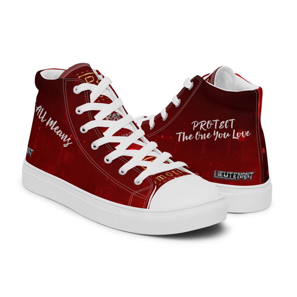 Lt. High Top Shoes