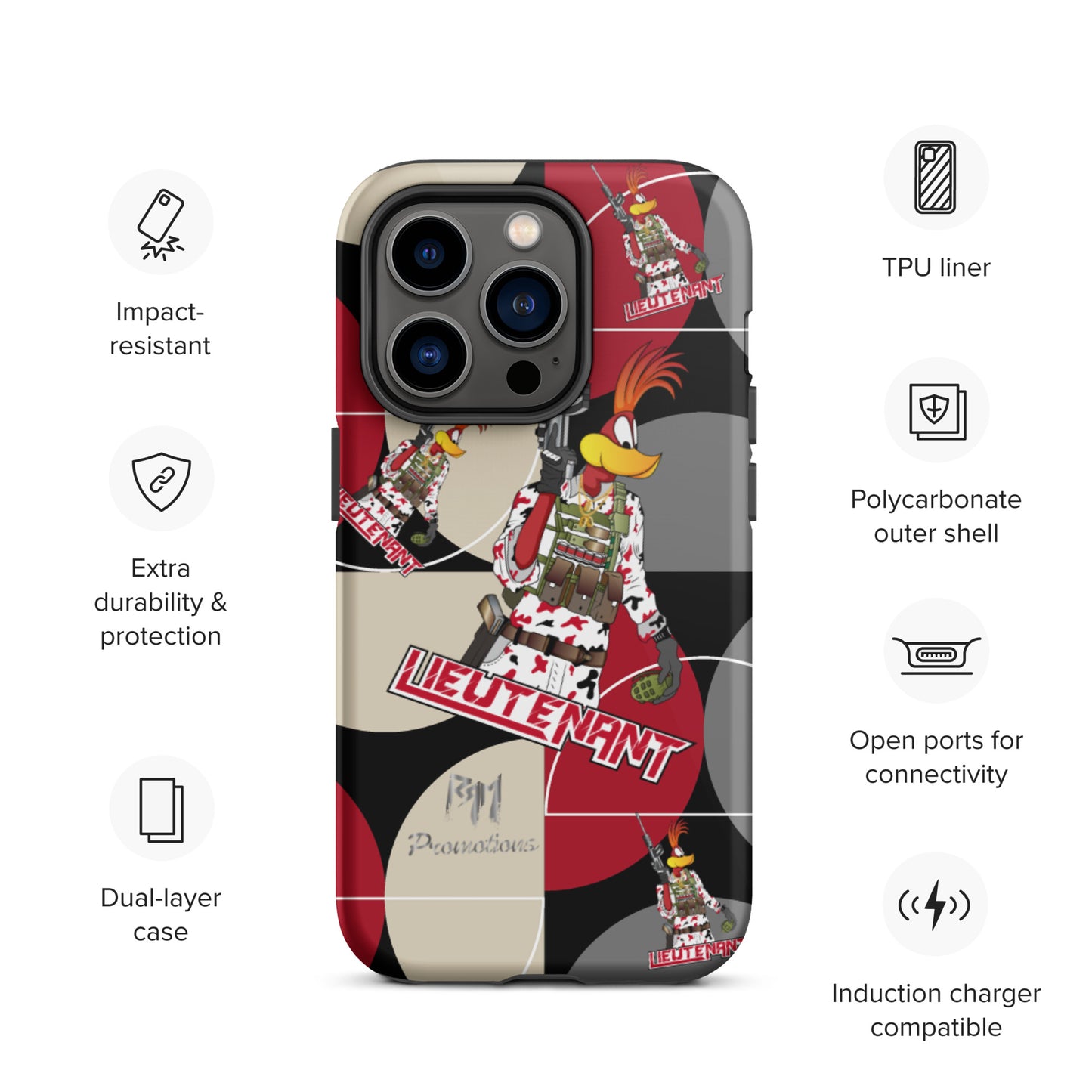 Lt. iPhone Case R/G/B