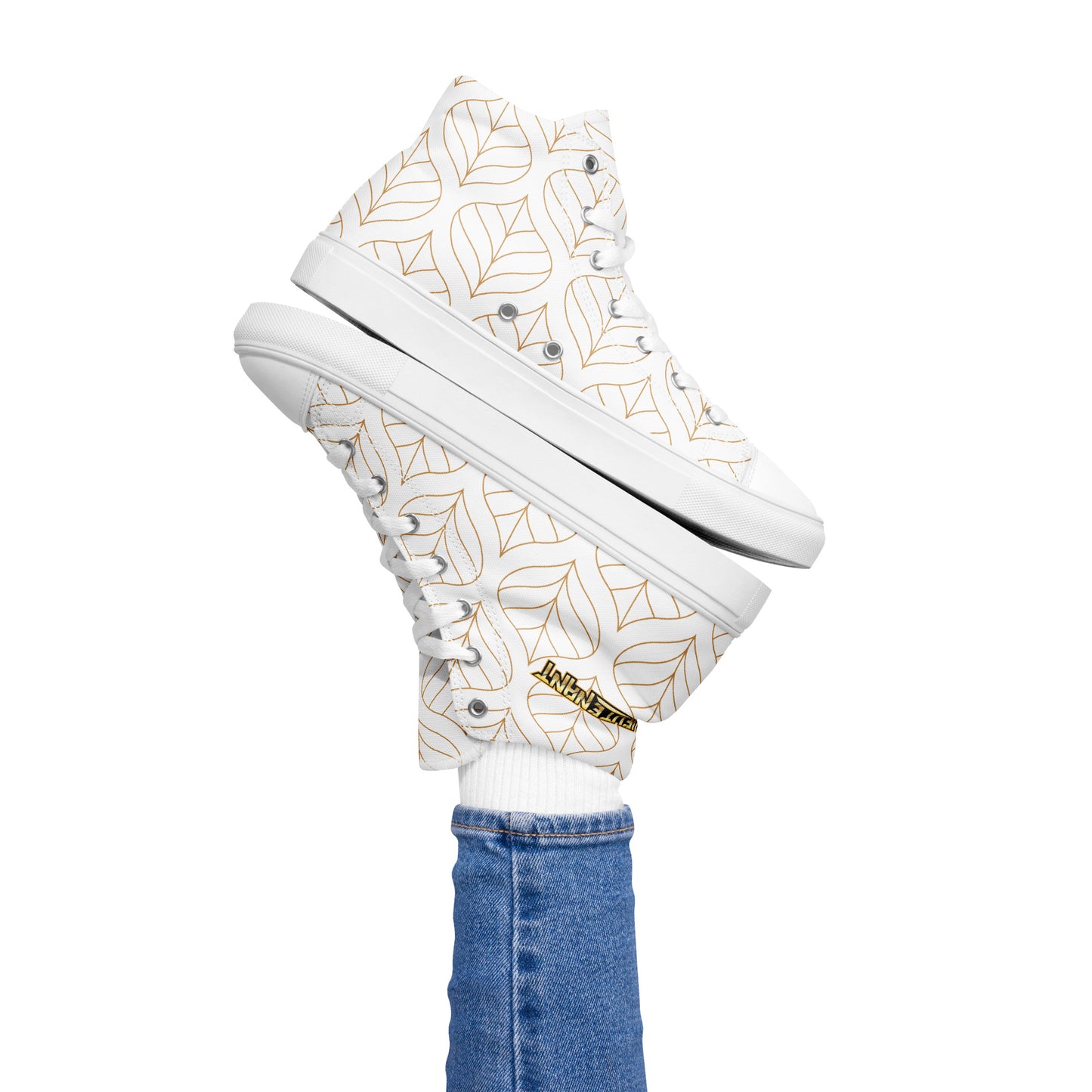 Lt. *Mondai Addition . Women’s high top canvas shoes GH